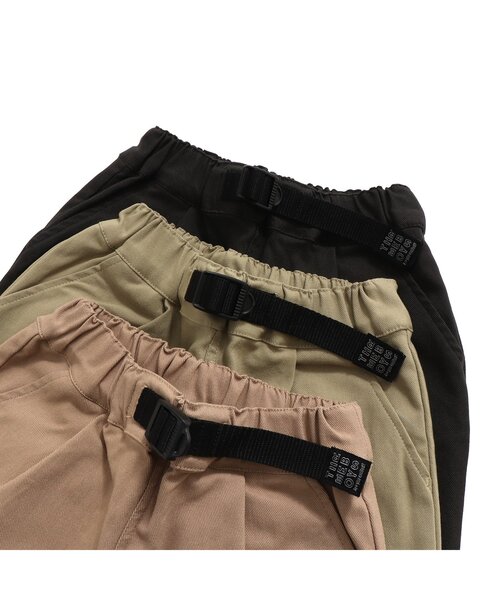BREEZE by saori（ブリーズバイサオリ）の「/WEB限定 テーパードパンツ 【BREEZE by saori】（その他パンツ・キッズ・カーキ/ブラック/ベージュ・140/150/110/120/90/130/100）」の7枚目の写真