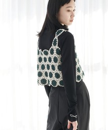 earth music&ecology | サークルクロシェビスチェ(ベスト)