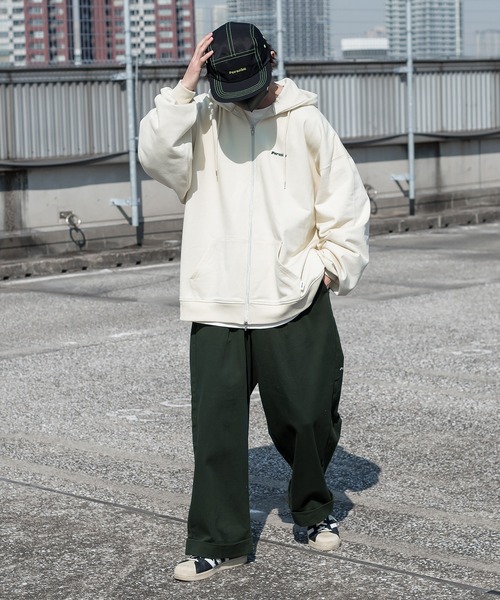 Perushu（ペルーシュ）の「配色ステッチジェットキャップ（キャップ・メンズ・ライトブルー/ブラック/カーキ・FREE）」の4枚目の写真