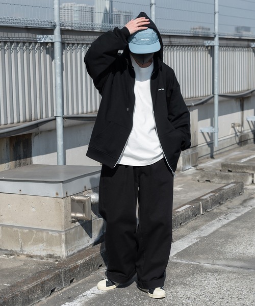 Perushu（ペルーシュ）の「配色ステッチジェットキャップ（キャップ・メンズ・ライトブルー/ブラック/カーキ・FREE）」の16枚目の写真