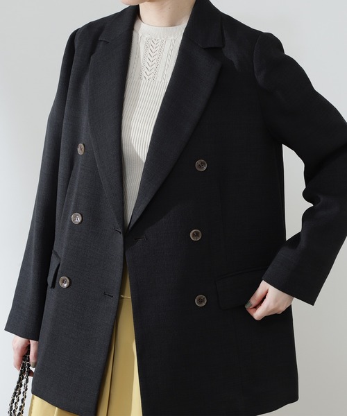 【SSizeLine】◆麻調テーラードジャケット