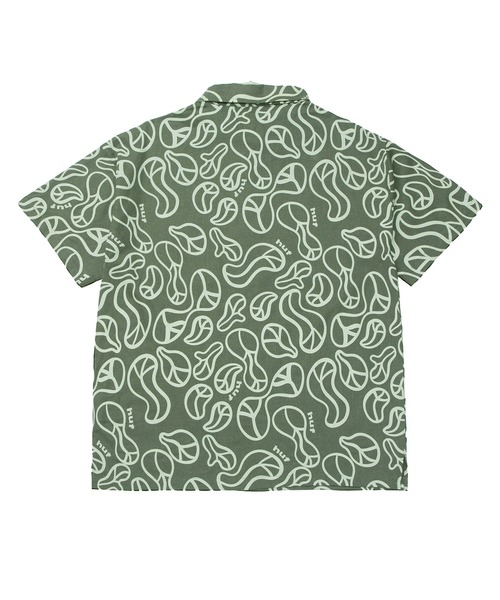 HUF（ハフ）の「GROOVY ZIP WORK SHIRT / HUF ウィメンズ ワークシャツ 