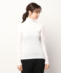 MAISON BREEZE | 着回し抜群！【MAISON BREEZE】ハイゲージハイネックカットソー SCCH83(Tシャツ/カットソー)