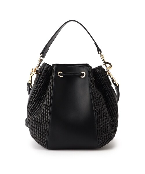 UNTITLED（アンタイトル）の「◆【STORY掲載】ドロストミニバッグ（ショルダーバッグ・レディース・ブラック/キャメル・00）」の6枚目の写真