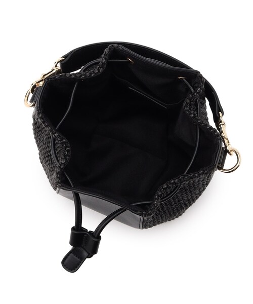 UNTITLED（アンタイトル）の「◆【STORY掲載】ドロストミニバッグ（ショルダーバッグ・レディース・ブラック/キャメル・00）」の7枚目の写真