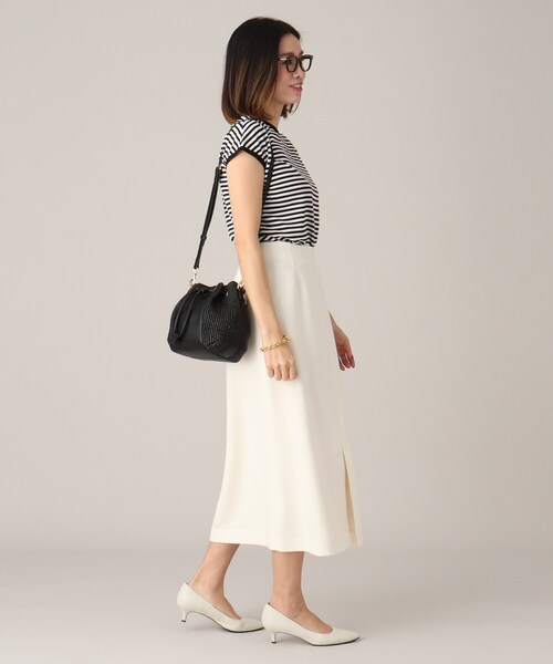 UNTITLED（アンタイトル）の「◆【STORY掲載】ドロストミニバッグ（ショルダーバッグ・レディース・ブラック/キャメル・00）」の12枚目の写真