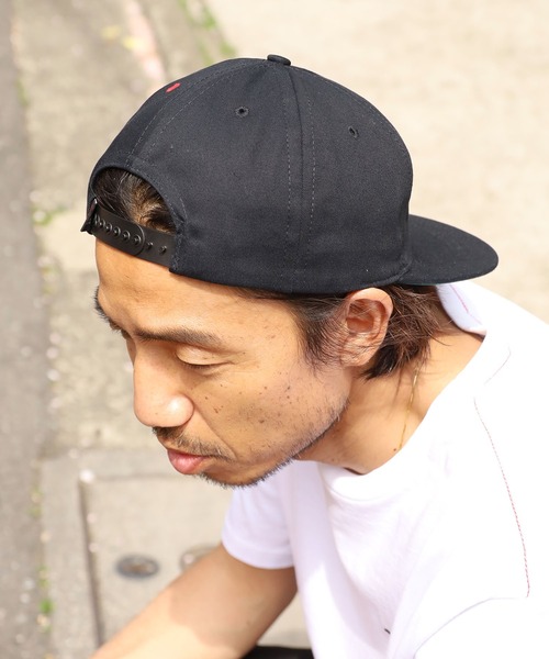 WOLVES KILL SHEEP（ウルヴスキルシープ）の「WOLVES KILL SHEEP/ウルヴスキルシープ LA Cap キャップ 刺繍（キャップ・メンズ・ネイビー/ブラック・FREE）」の18枚目の写真