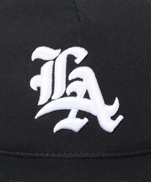 WOLVES KILL SHEEP（ウルヴスキルシープ）の「WOLVES KILL SHEEP/ウルヴスキルシープ LA Cap キャップ 刺繍（キャップ・メンズ・ネイビー/ブラック・FREE）」の6枚目の写真