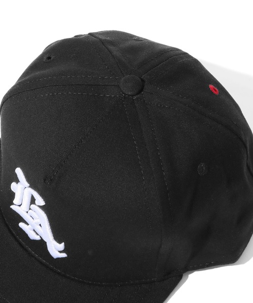 WOLVES KILL SHEEP（ウルヴスキルシープ）の「WOLVES KILL SHEEP/ウルヴスキルシープ LA Cap キャップ 刺繍（キャップ・メンズ・ネイビー/ブラック・FREE）」の7枚目の写真