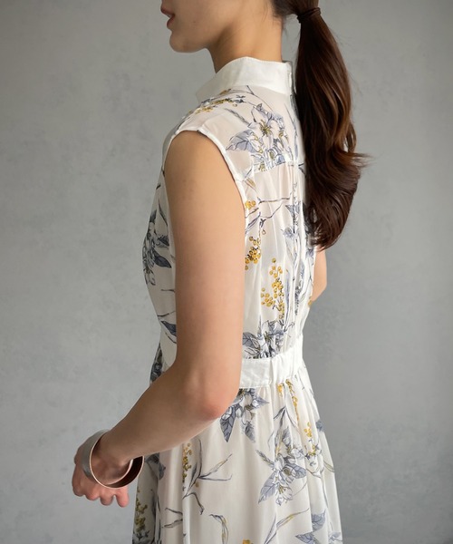 &g'aime(アンジェム)の「【&g’aime】花柄ワンピース(ワンピース・レディース・ホワイト/ブラック・FREE)」の16枚目の写真