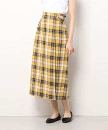 Lugnoncure | ラップ風チェックスカート(スカート)