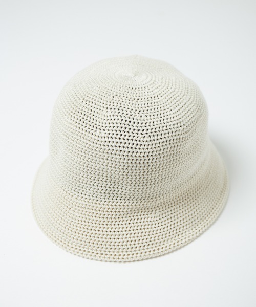 RACAL(ラカル)の「Crochet Style Knit Hat / クロシェットスタイルニットハット(ハット・メンズ・オフホワイト/グレイッシュベージュ/ブラック/チャコールグレー/オリーブ・LARGE/MEDIUM)」の11枚目の写真