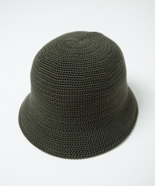 RACAL(ラカル)の「Crochet Style Knit Hat / クロシェットスタイルニットハット(ハット・メンズ・オフホワイト/グレイッシュベージュ/ブラック/チャコールグレー/オリーブ・LARGE/MEDIUM)」の12枚目の写真