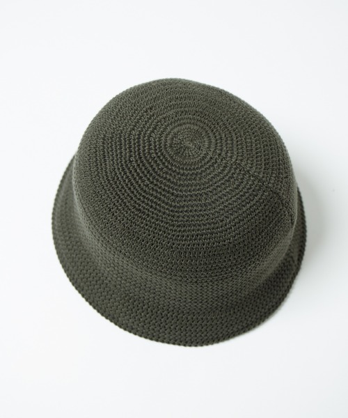 RACAL(ラカル)の「Crochet Style Knit Hat / クロシェットスタイルニットハット(ハット・メンズ・オフホワイト/グレイッシュベージュ/ブラック/チャコールグレー/オリーブ・LARGE/MEDIUM)」の16枚目の写真