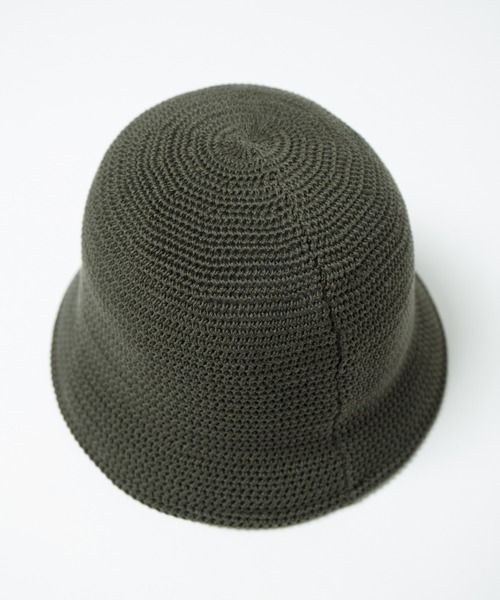 RACAL(ラカル)の「Crochet Style Knit Hat / クロシェットスタイルニットハット(ハット・メンズ・オフホワイト/グレイッシュベージュ/ブラック/チャコールグレー/オリーブ・LARGE/MEDIUM)」の17枚目の写真