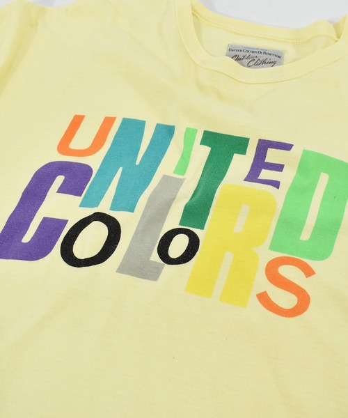 BENETTON (UNITED COLORS OF BENETTON)（ベネトンユナイテッドカラーズオブベネトン）の「【ヴィンテージ古着】UNITED COLORS OF BENETTON / ユナイテッドカラーズオブベネトン ロゴ プリント Tシャツ（Tシャツ/カットソー・メンズ・イエロー・X-LARGE）」の15枚目の写真