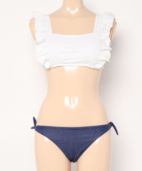 フレアショルダービキニ水着ビキニタイプ