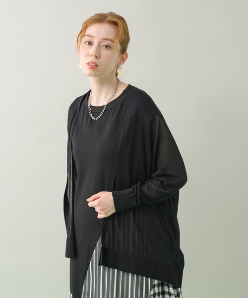 DOLLUPOOPS（ドールアップウップス）の「doll up oops ストライプギンガムワンピース（ワンピース・レディース・ホワイト/ブラック・FREE）」の4枚目の写真