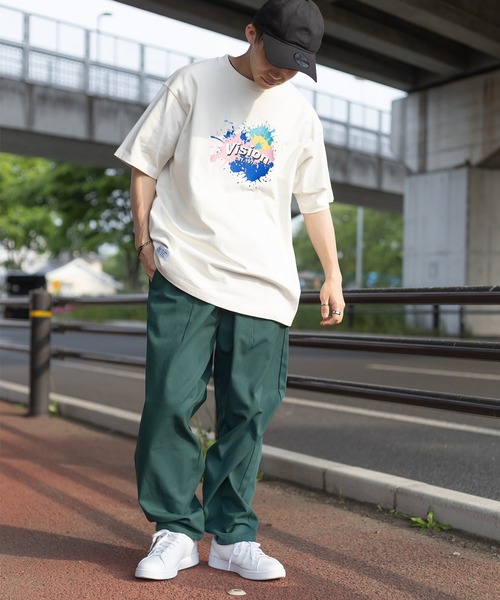 SlashDate(スラッシュデイト)の「T/Cツイルワイドバルーンパンツ/スケーターパンツ/チノパンツ(チノパンツ・メンズ・ブラック/ベージュ/グレー/グリーン/アイボリー・M/L)」の15枚目の写真