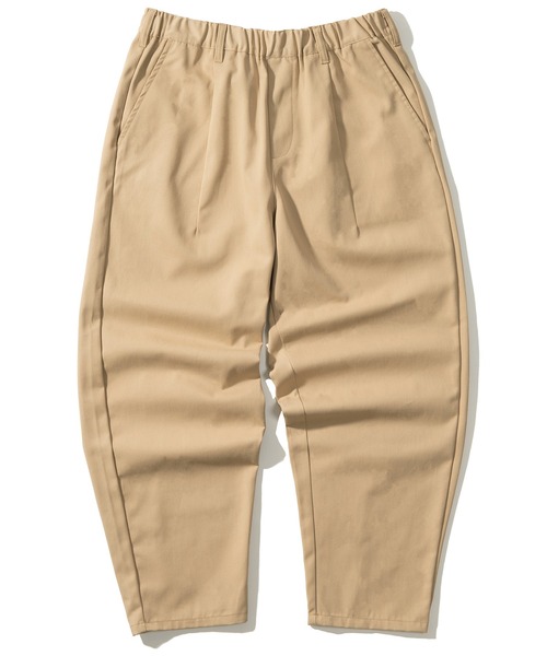 SlashDate(スラッシュデイト)の「T/Cツイルワイドバルーンパンツ/スケーターパンツ/チノパンツ(チノパンツ・メンズ・ブラック/ベージュ/グレー/グリーン/アイボリー・M/L)」の8枚目の写真