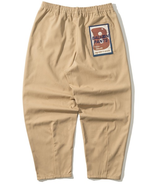 SlashDate(スラッシュデイト)の「T/Cツイルワイドバルーンパンツ/スケーターパンツ/チノパンツ(チノパンツ・メンズ・ブラック/ベージュ/グレー/グリーン/アイボリー・M/L)」の16枚目の写真