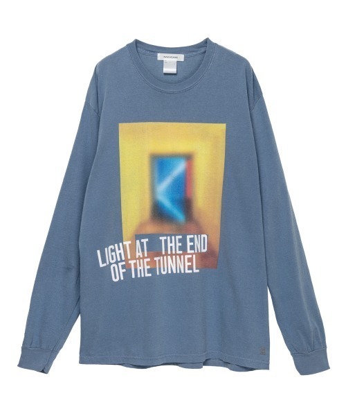 NAKAGAMI(ナカガミ)の「NAKAGAMI(ナカガミ) ロングTシャツ/N0122A0004(Tシャツ/カットソー・レディース・ブラック/ブルー・0)」の2枚目の写真