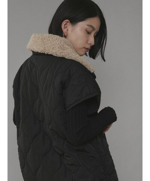 COTORICA（コトリカ）の「キルティングハーフZIPベスト（ダウン