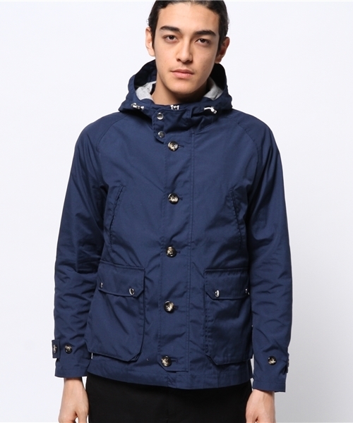 417 EDIFICE（フォーワンセブンエディフィス）の「◇TCウェザーフードブルゾン（ブルゾン・メンズ・ブルー/ホワイト/ベージュ/ネイビー・SMALL/LARGE/MEDIUM）」の9枚目の写真