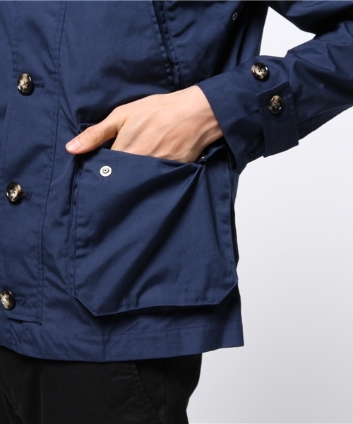 417 EDIFICE（フォーワンセブンエディフィス）の「◇TCウェザーフードブルゾン（ブルゾン・メンズ・ブルー/ホワイト/ベージュ/ネイビー・SMALL/LARGE/MEDIUM）」の18枚目の写真