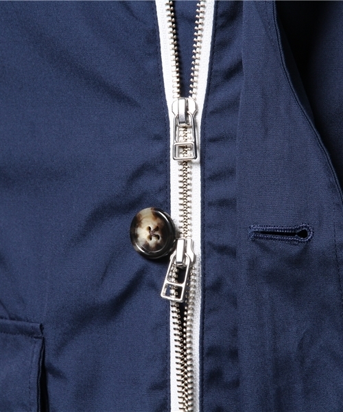 417 EDIFICE（フォーワンセブンエディフィス）の「◇TCウェザーフードブルゾン（ブルゾン・メンズ・ブルー/ホワイト/ベージュ/ネイビー・SMALL/LARGE/MEDIUM）」の21枚目の写真