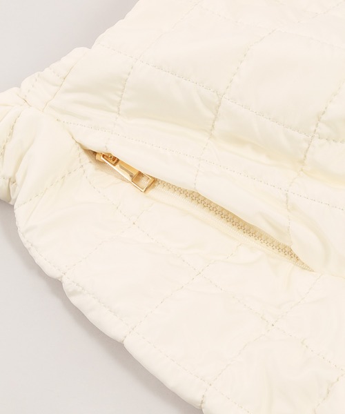 PHILLY（フィリー）の「オーバーサイズキルトバッグ（ショルダーバッグ・レディース・ホワイト/ブラック・FREE）」の8枚目の写真