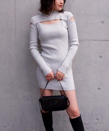 SPIRALGIRL | ポイントオープンタイトワンピース(ワンピース)