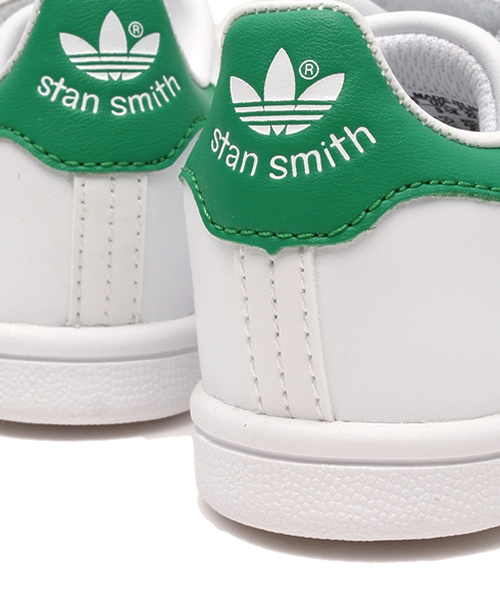 adidas Originals（アディダスオリジナルス）の「ベビー キッズ アディダス スタンスミス ベルクロ adidas Originals STAN SMITH CF I（スニーカー・キッズ・ホワイト・14cm/13cm/11cm/15cm/16cm/12cm）」の7枚目の写真