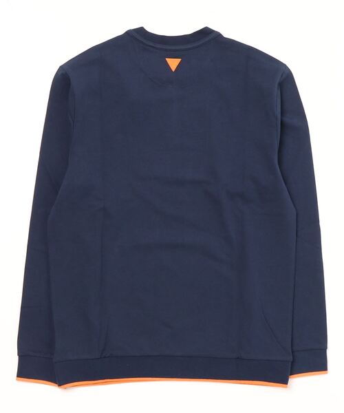 Guess(ゲス)の「Quincey Sweat(スウェット・メンズ・イエロー/グレー/ブルー・MEDIUM/X-LARGE/SMALL/LARGE)」の4枚目の写真