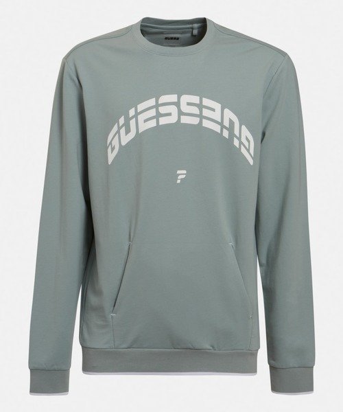 Guess(ゲス)の「Quincey Sweat(スウェット・メンズ・イエロー/グレー/ブルー・MEDIUM/X-LARGE/SMALL/LARGE)」の2枚目の写真