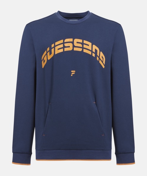 Guess(ゲス)の「Quincey Sweat(スウェット・メンズ・イエロー/グレー/ブルー・MEDIUM/X-LARGE/SMALL/LARGE)」の3枚目の写真