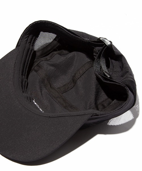 Gramicci SUNSHADE JET CAP 2WAY ブラック　F/CE And A（アンドエー）の「Gramicci by F/CE. グラミチバイ