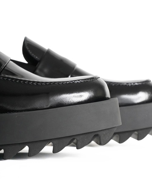 SHAREEF（シャリーフ）の「SHARK SOLE LOAFER（ローファー・メンズ・ブラック/グレー/モカ・1/2/3）」の9枚目の写真