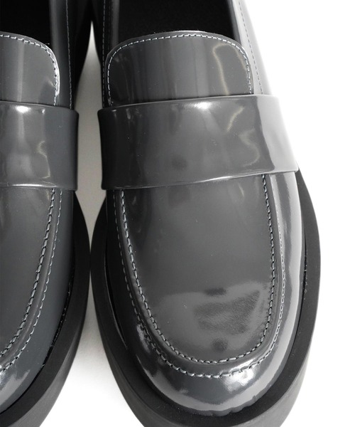 SHAREEF（シャリーフ）の「SHARK SOLE LOAFER（ローファー・メンズ・ブラック/グレー/モカ・1/2/3）」の12枚目の写真