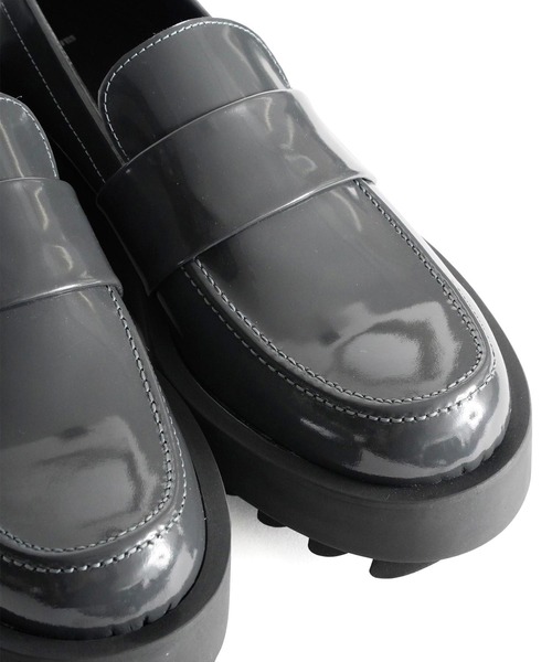 SHAREEF（シャリーフ）の「SHARK SOLE LOAFER（ローファー・メンズ・ブラック/グレー/モカ・1/2/3）」の13枚目の写真