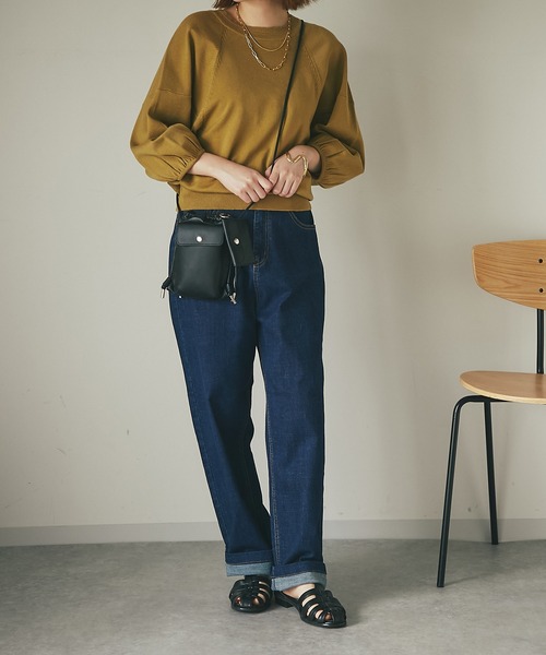 un dix cors（アンディコール）の「cachecache（カシュカシュ）スマホミニショルダー（ショルダーバッグ・レディース・ブラック/パープル/ホワイト・FREE）」の9枚目の写真