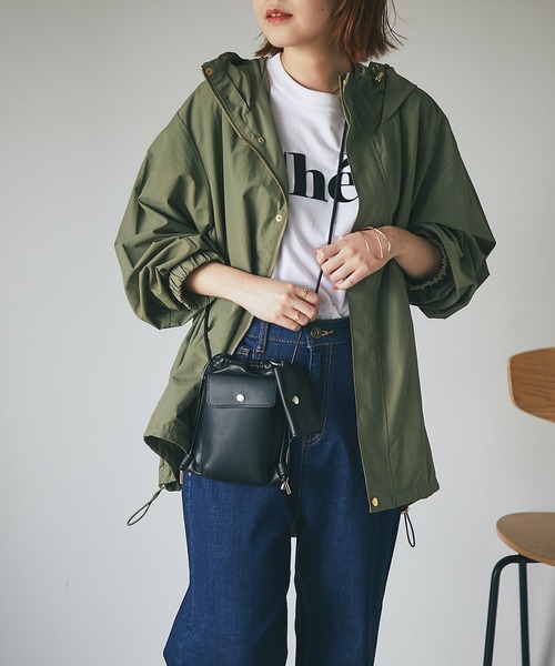 un dix cors（アンディコール）の「cachecache（カシュカシュ）スマホミニショルダー（ショルダーバッグ・レディース・ブラック/パープル/ホワイト・FREE）」の10枚目の写真