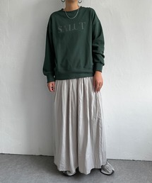 LBC | サテンギャザースカート(スカート)