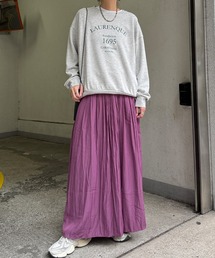 LBC | サテンギャザースカート(スカート)