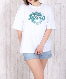 Loco Ocean（ロコオーシャン）の「フロント アルファベットデザイン プリント ユニセックス 半袖 Tシャツ（Tシャツ/カットソー）」