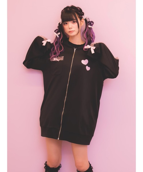 Ank Rouge（アンクルージュ）の「ゐなな×ANKROUGEコラボパーカー 