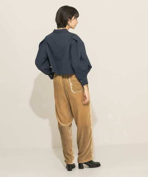 KBF（ケイビーエフ）の「ベロアトラックパンツ（その他パンツ・レディース・ベージュ/ミント・ONE）」の15枚目の写真