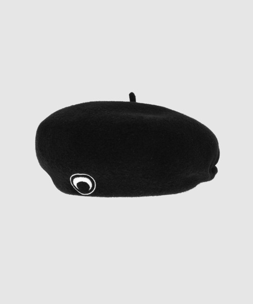 MARINE SERRE（マリーン・セル）の「EMBROIDERED FRENCH BERET
