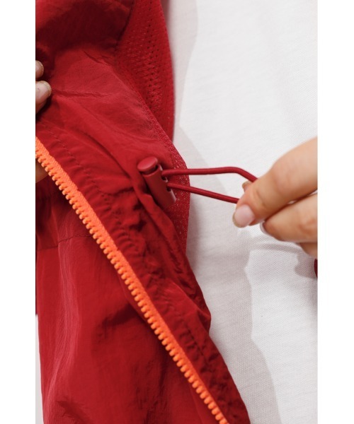 RODEO CROWNS WIDE BOWL（ロデオクラウンズワイドボウル）の「Field nylon foodie jacket（ナイロンジャケット・レディース・ターコイズブルー/ピンク系その他・FREE）」の21枚目の写真