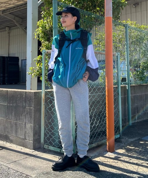 RODEO CROWNS WIDE BOWL（ロデオクラウンズワイドボウル）の「Field nylon foodie jacket（ナイロンジャケット・レディース・ターコイズブルー/ピンク系その他・FREE）」の13枚目の写真